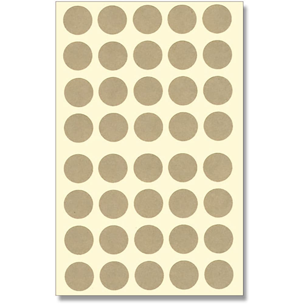 ＨＥＩＫＯ　タックラベル　未晒　Ｎｏ．６５３　φ１４　４００枚入り　７０６２１４１＿