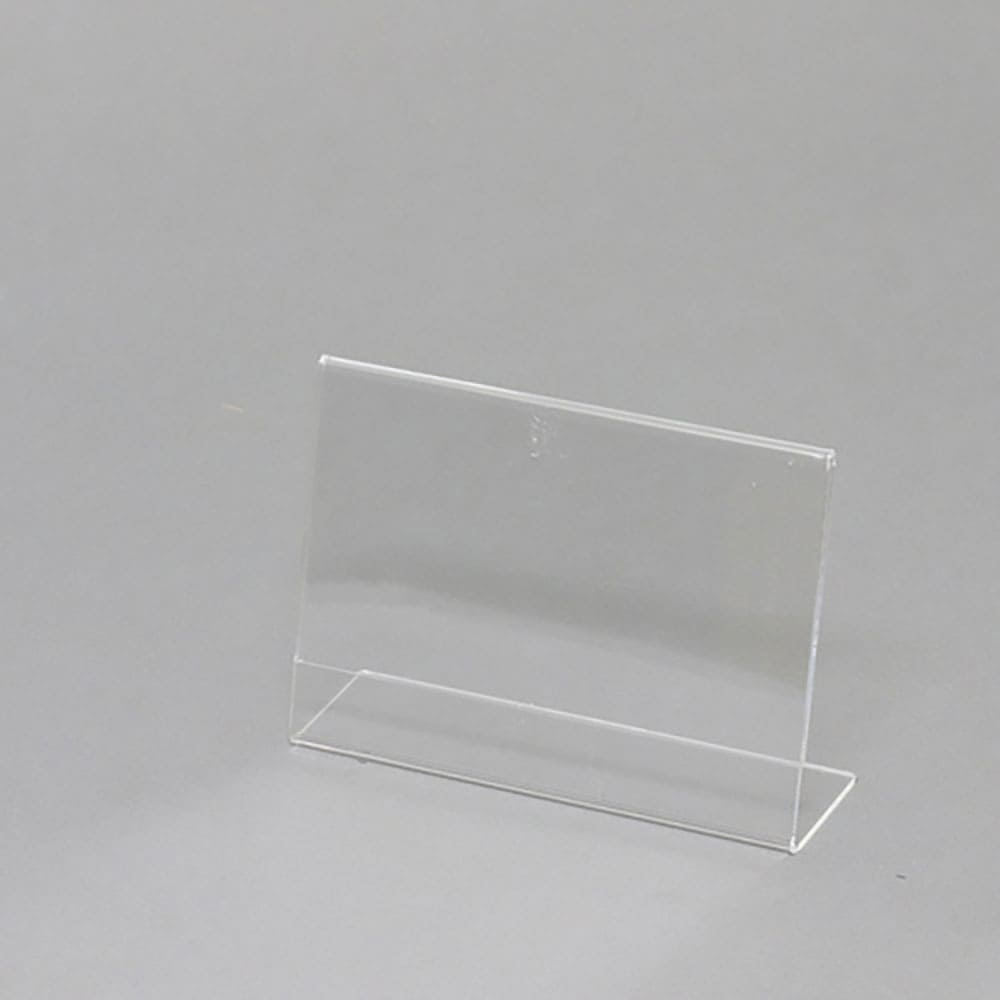 ＨＥＩＫＯ　アクリルサインホルダー　Ｌ字片面　写真Ｌ判　横　７３０６２５１＿