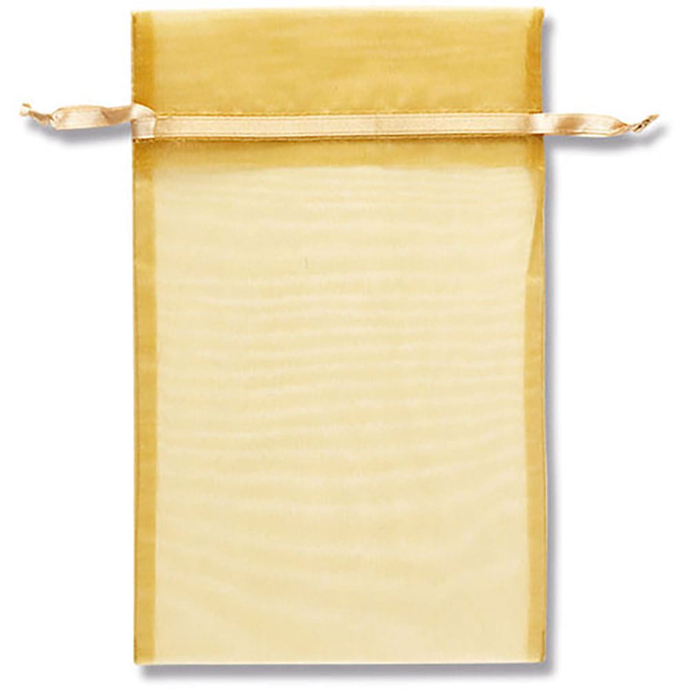 ＨＥＩＫＯ　ギフト巾着袋　オーガンジーバッグ　ゴールド　Ｌ　１０枚入り　８７０５０５３＿