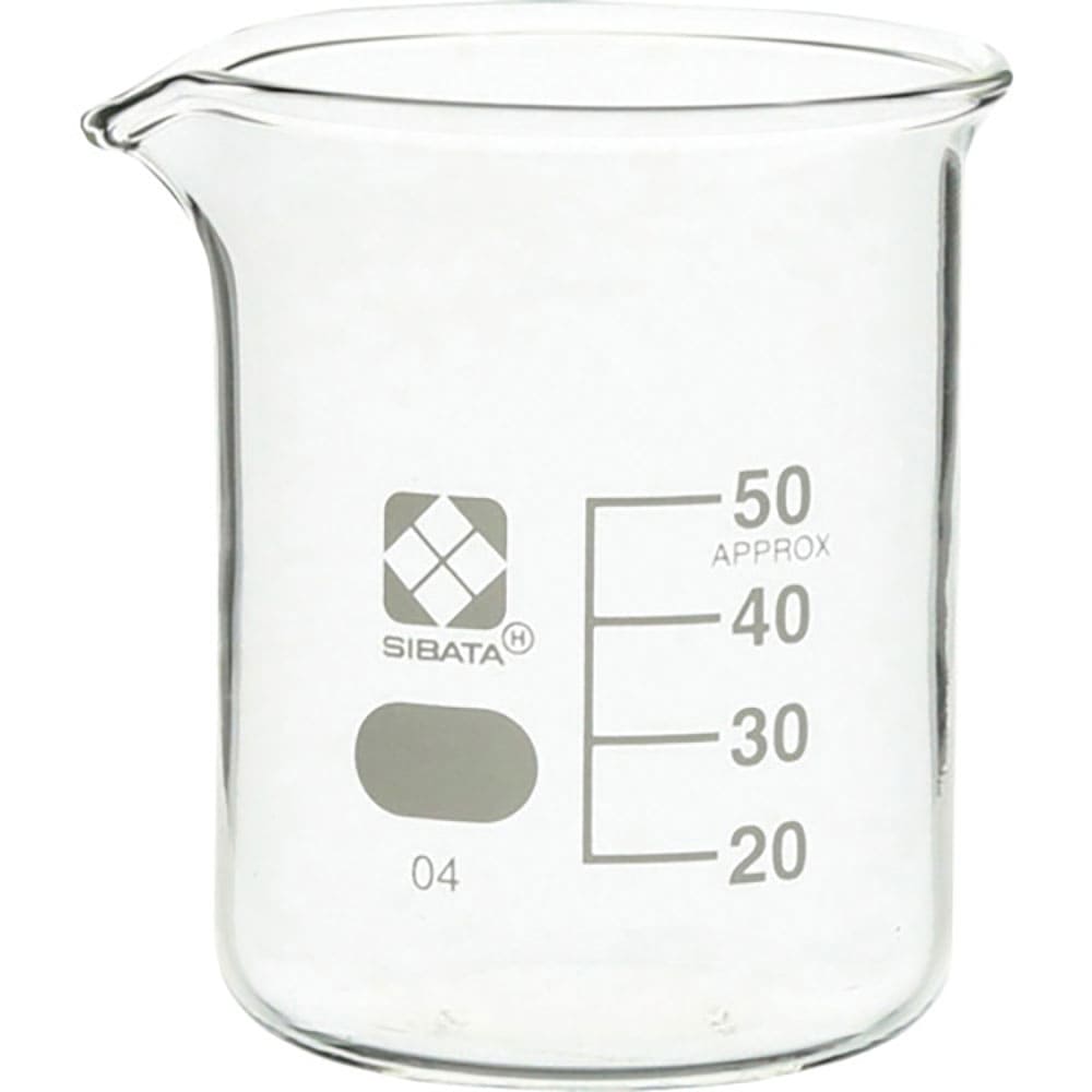 ＳＩＢＡＴＡ　ビーカー　目安目盛付　５０ｍＬ　　０１００２０－５０Ａ＿