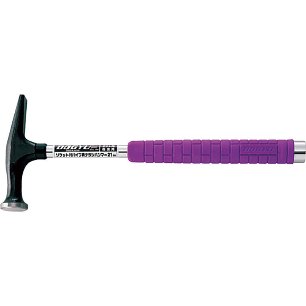 ＤＯＧＹＵ　ソケット付パイプ柄ナラシハンマー２１ｍｍ　１２１３＿