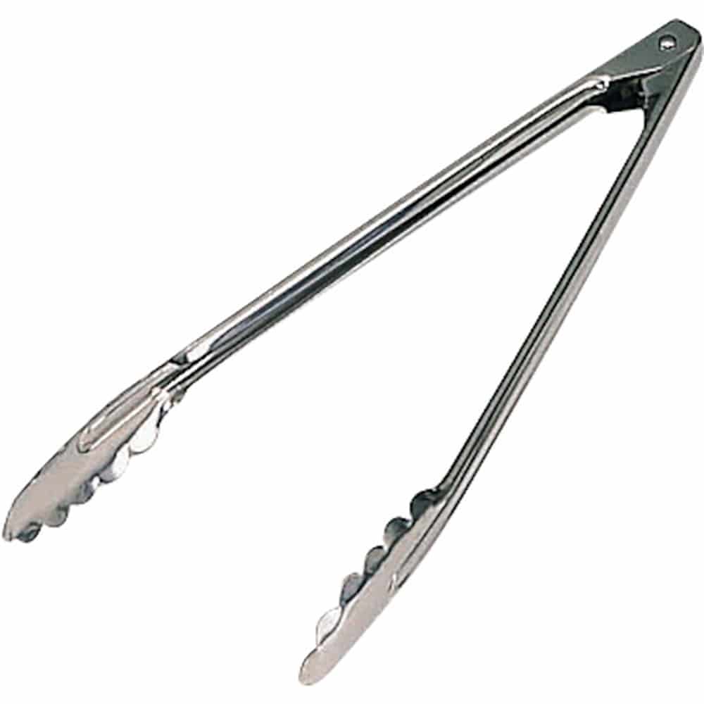 エムテートリマツ　１８－０万能トング小（２４ｃｍ）板バネ式　２００５９０００＿