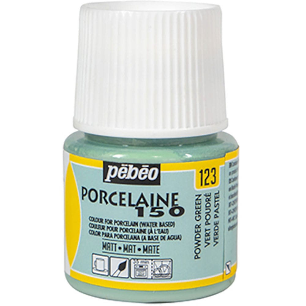 Ｐｅｂｅｏ　ポーセレン１５０　マット色　パウダーグリーン　１２３　２４１２３＿