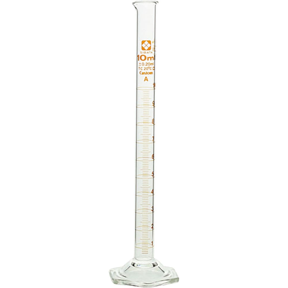 ＳＩＢＡＴＡ　メスシリンダー　カスタムＡ　１０ｍＬ　０２６５００－１０＿
