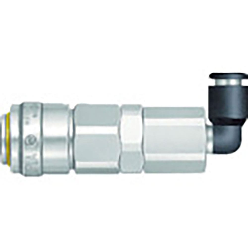 日東　チューブ継手　スーパーカプラ　チューブフィッター付　適合チューブ外径８ｍｍ（５１３５５）　０＿