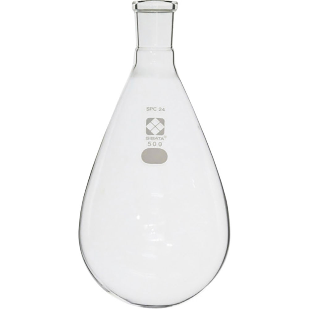 ＳＩＢＡＴＡ　ＳＰＣなす形フラスコ　ＳＰＣ－２４　５００ｍＬ　０３０１２０－２４５００＿