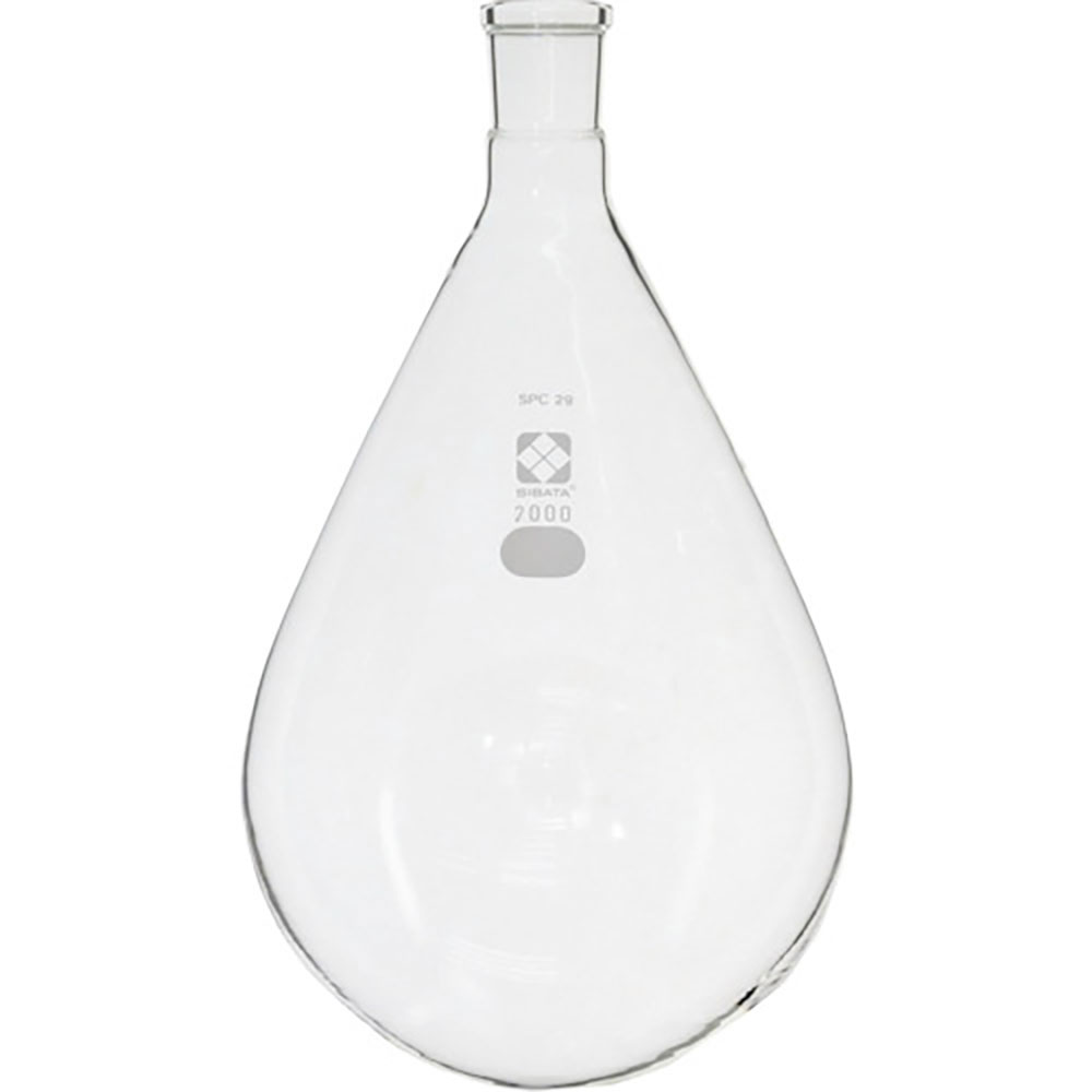 ＳＩＢＡＴＡ　ＳＰＣなす形フラスコ　ＳＰＣ－２９　２０００ｍＬ　０３０１２０－２９２＿