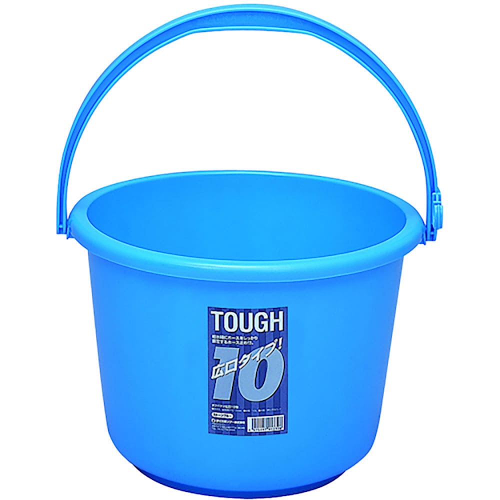 ＳＡＮＫＯ　ｐｌａ　５０３２１２　広口バケツ　ニュー　タフバケツ広口　１０型　Ｂ　ブルー　パイ３０＿