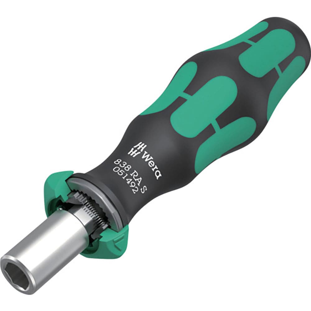 Ｗｅｒａ　８３８　ＲＡ　Ｓ　ラチェット機能付き差替式ビットホルダー　６．３５ｍｍ　５１４９２＿