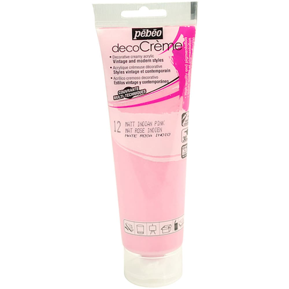 Ｐｅｂｅｏ　デコクリーム　１２０ｍｌマット　インディアンピンク　８９０１２＿