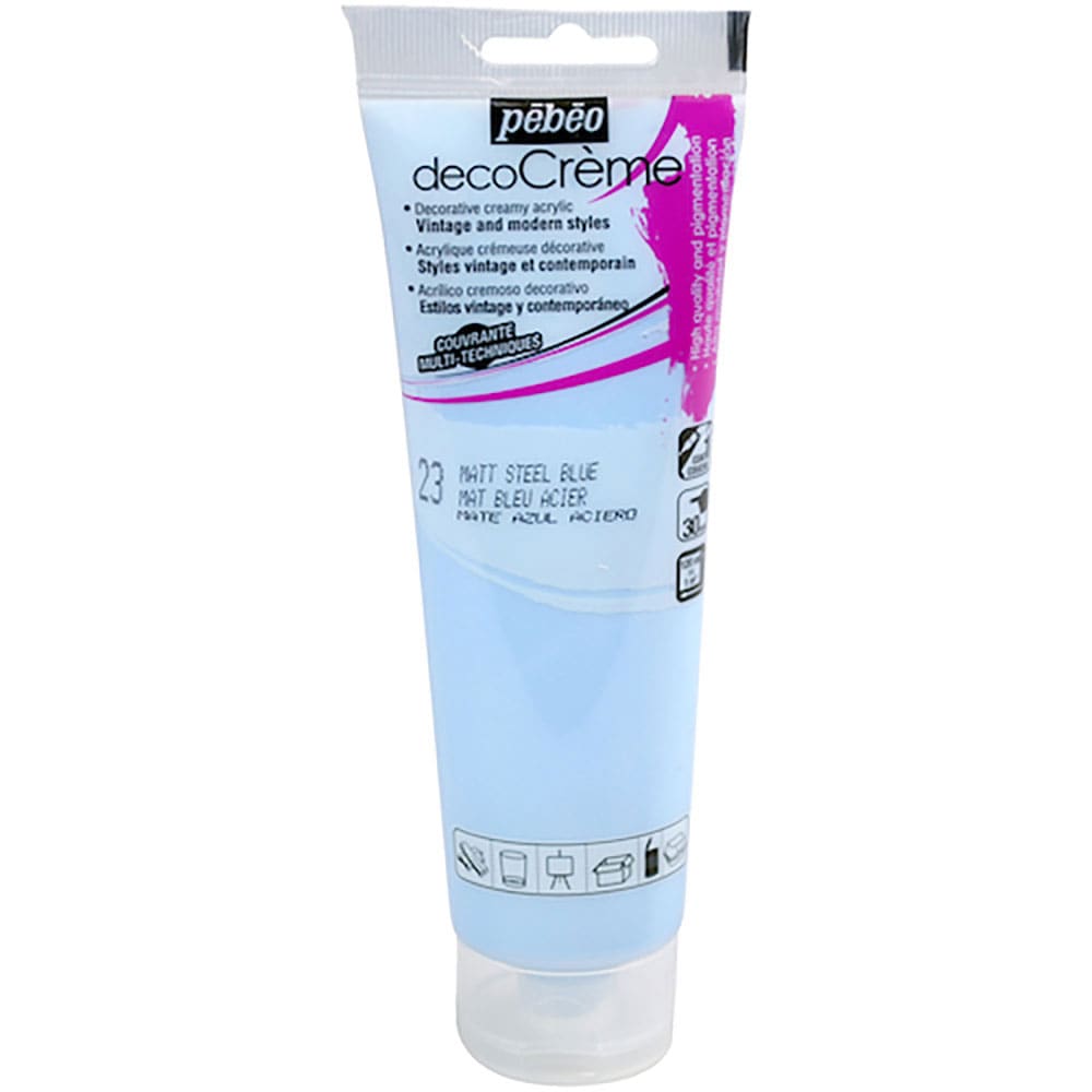 Ｐｅｂｅｏ　デコクリーム　１２０ｍｌマット　スチールブルー　８９０２３＿