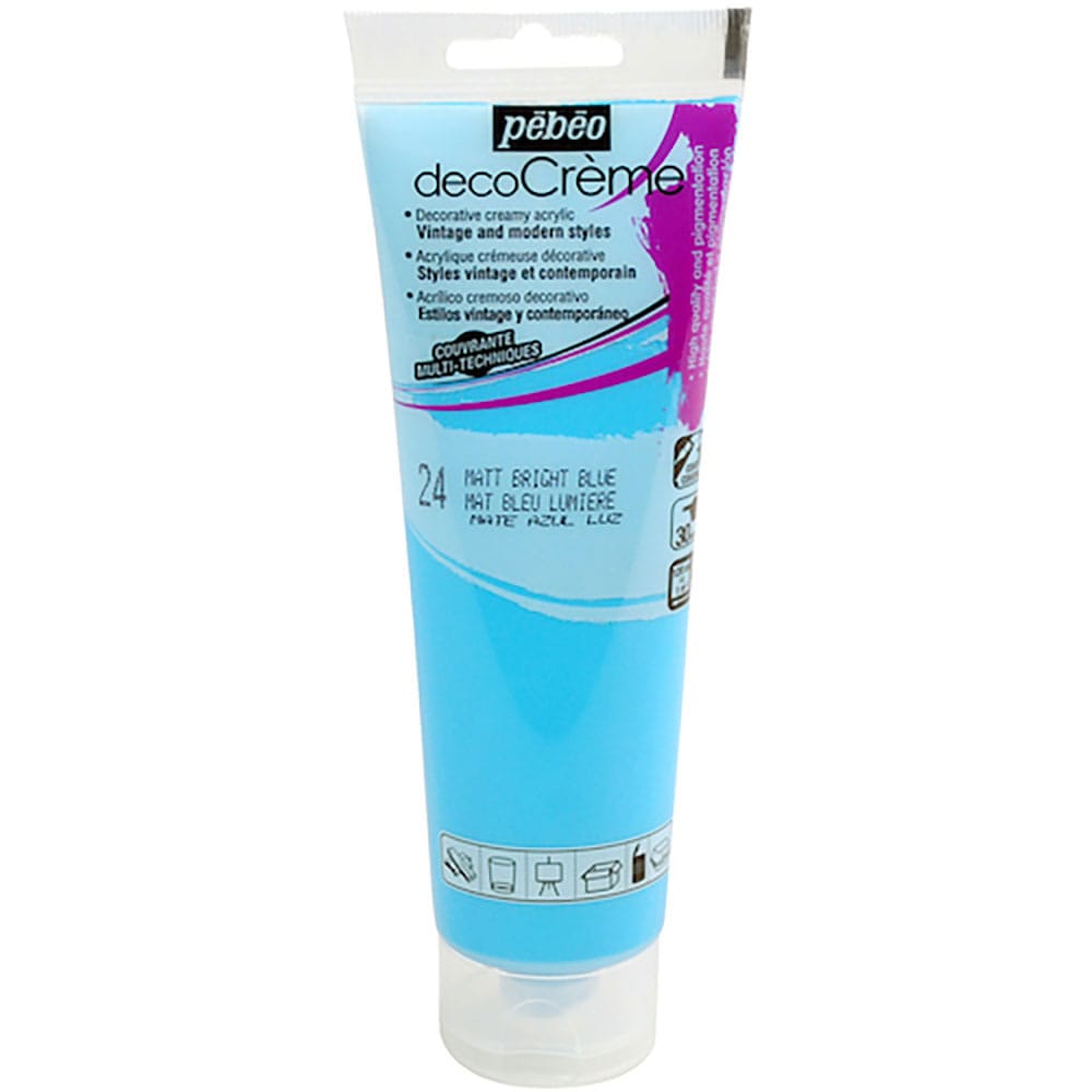 Ｐｅｂｅｏ　デコクリーム　１２０ｍｌマット　ブライトブルー　８９０２４＿