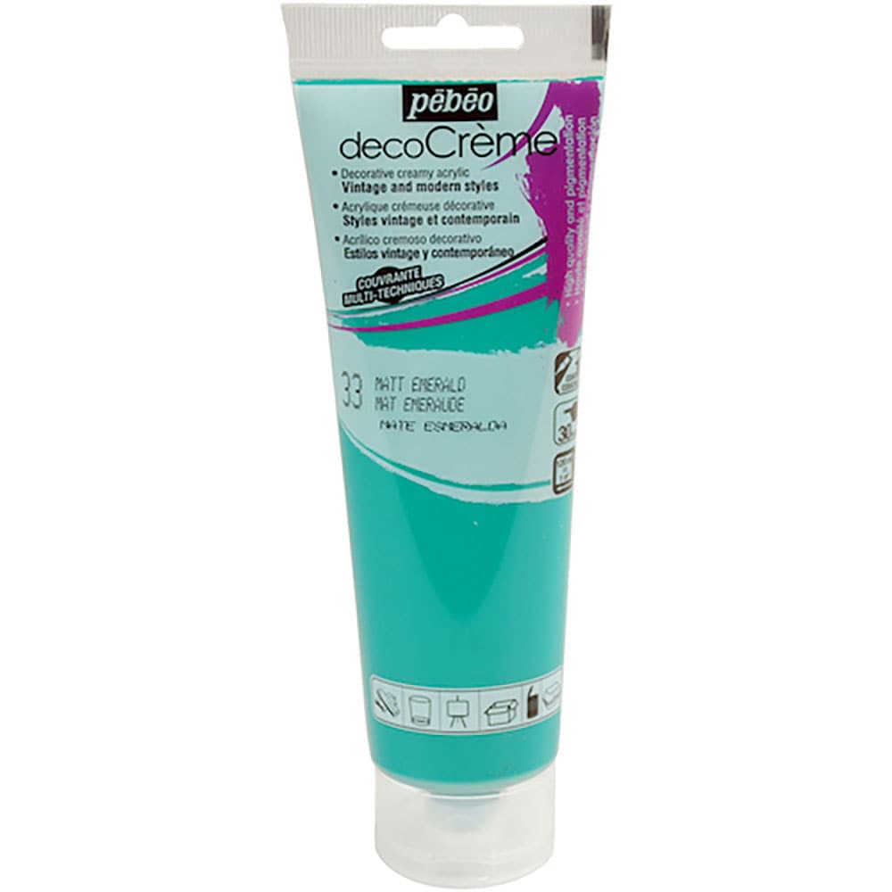 Ｐｅｂｅｏ　デコクリーム　１２０ｍｌマット　エメラルド　８９０３３＿