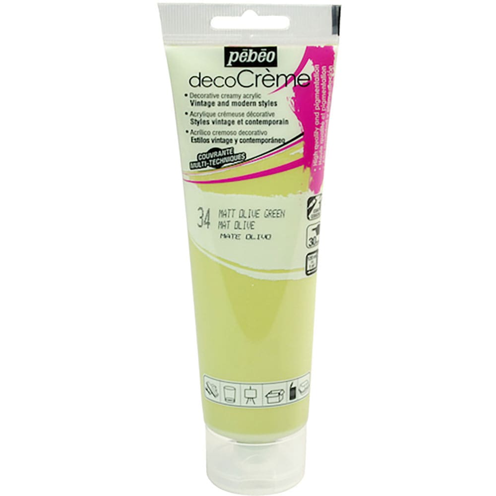 Ｐｅｂｅｏ　デコクリーム　１２０ｍｌマット　オリーブグリーン　８９０３４＿