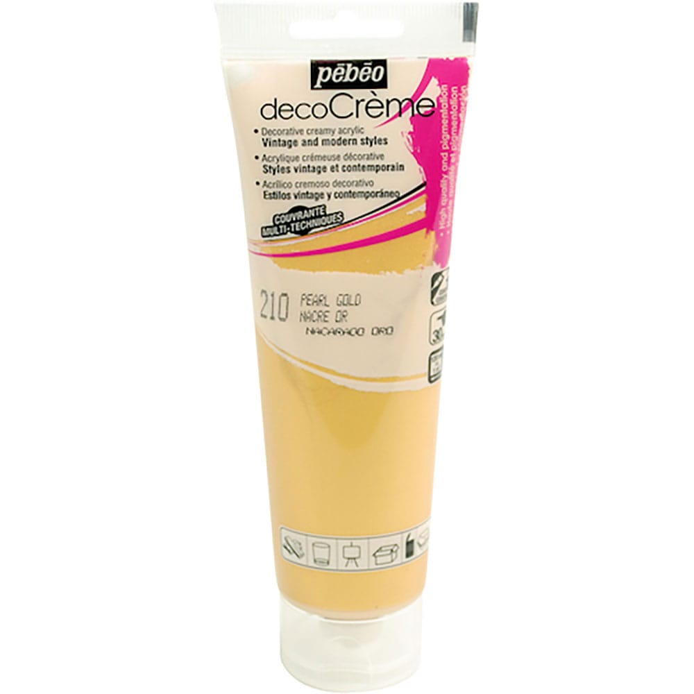 Ｐｅｂｅｏ　デコクリーム　１２０ｍｌ　パール色　ゴールド　８９２１０＿