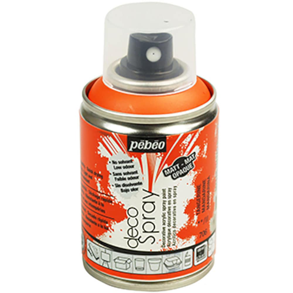 Ｐｅｂｅｏ　デコスプレー　１００ｍｌ　マット色　タンジェリン　９３７０６＿