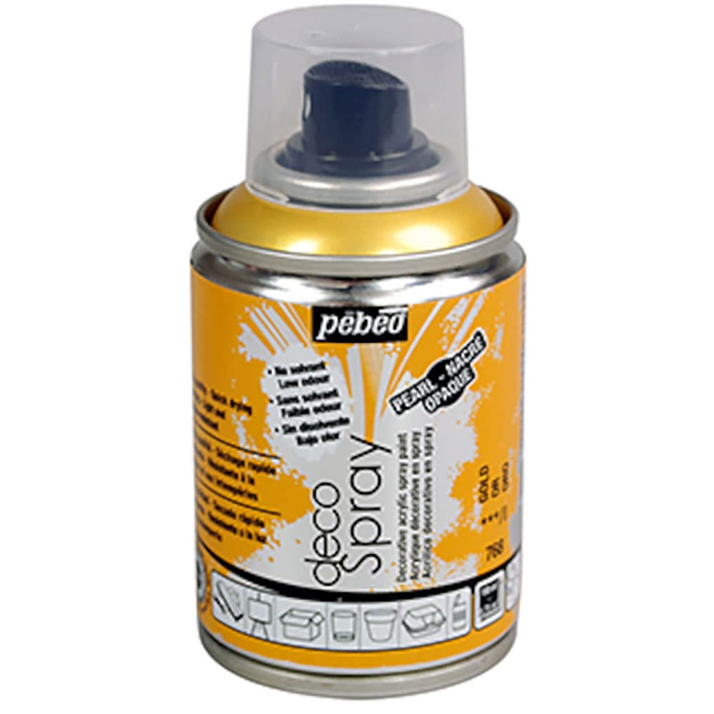 Ｐｅｂｅｏ　デコスプレー　１００ｍｌ　マット色　パール色　ゴールド　９３７６８＿
