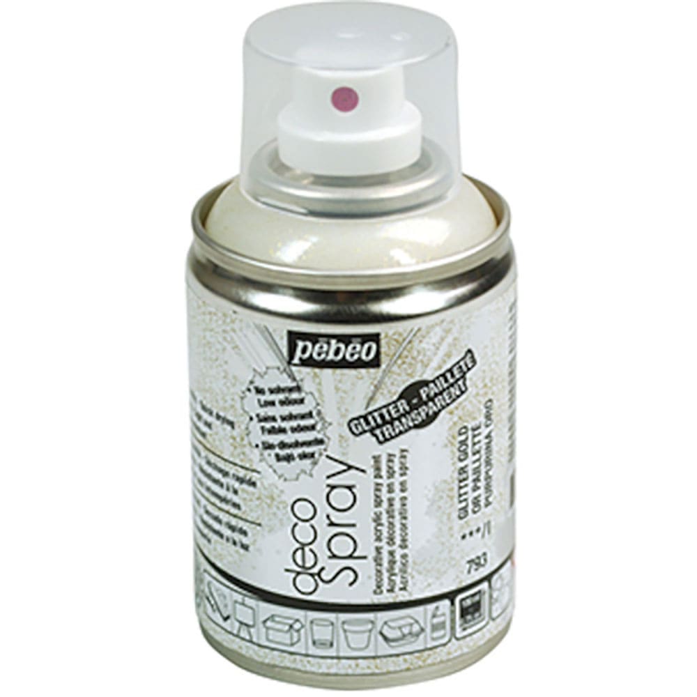 Ｐｅｂｅｏ　デコスプレー　１００ｍｌ　グリッター色　ゴールドグリッター　９３７９３＿