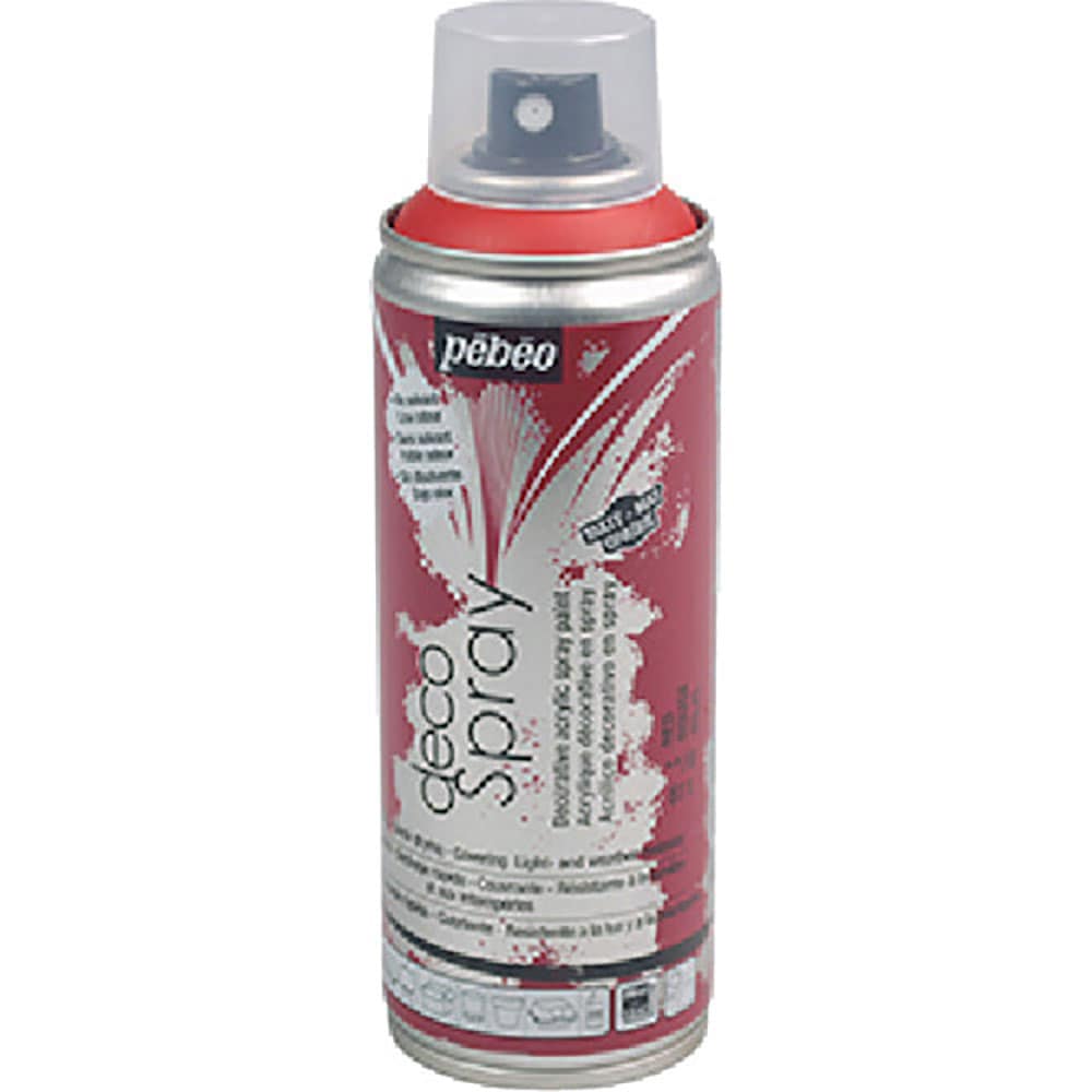 Ｐｅｂｅｏ　デコスプレー２００ｍｌ　マット色　レッド　９３８１１＿
