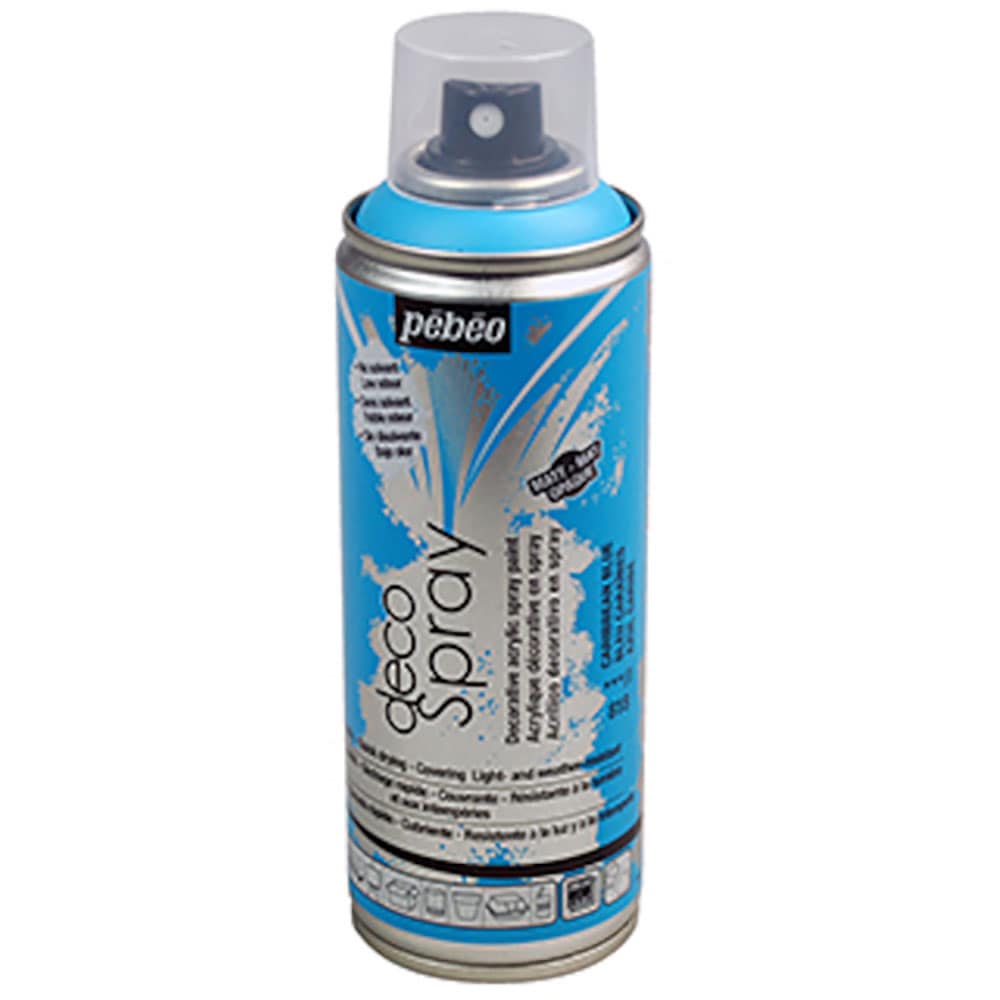 Ｐｅｂｅｏ　デコスプレー２００ｍｌ　マット色　カリビアンブルー　９３８１８＿