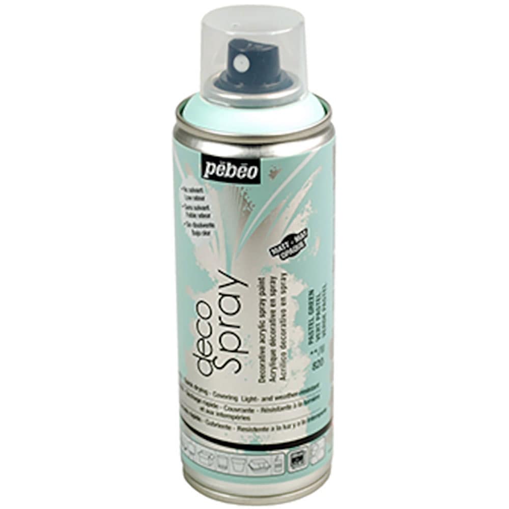 Ｐｅｂｅｏ　デコスプレー２００ｍｌ　マット色　パステルグリーン　９３８２０＿