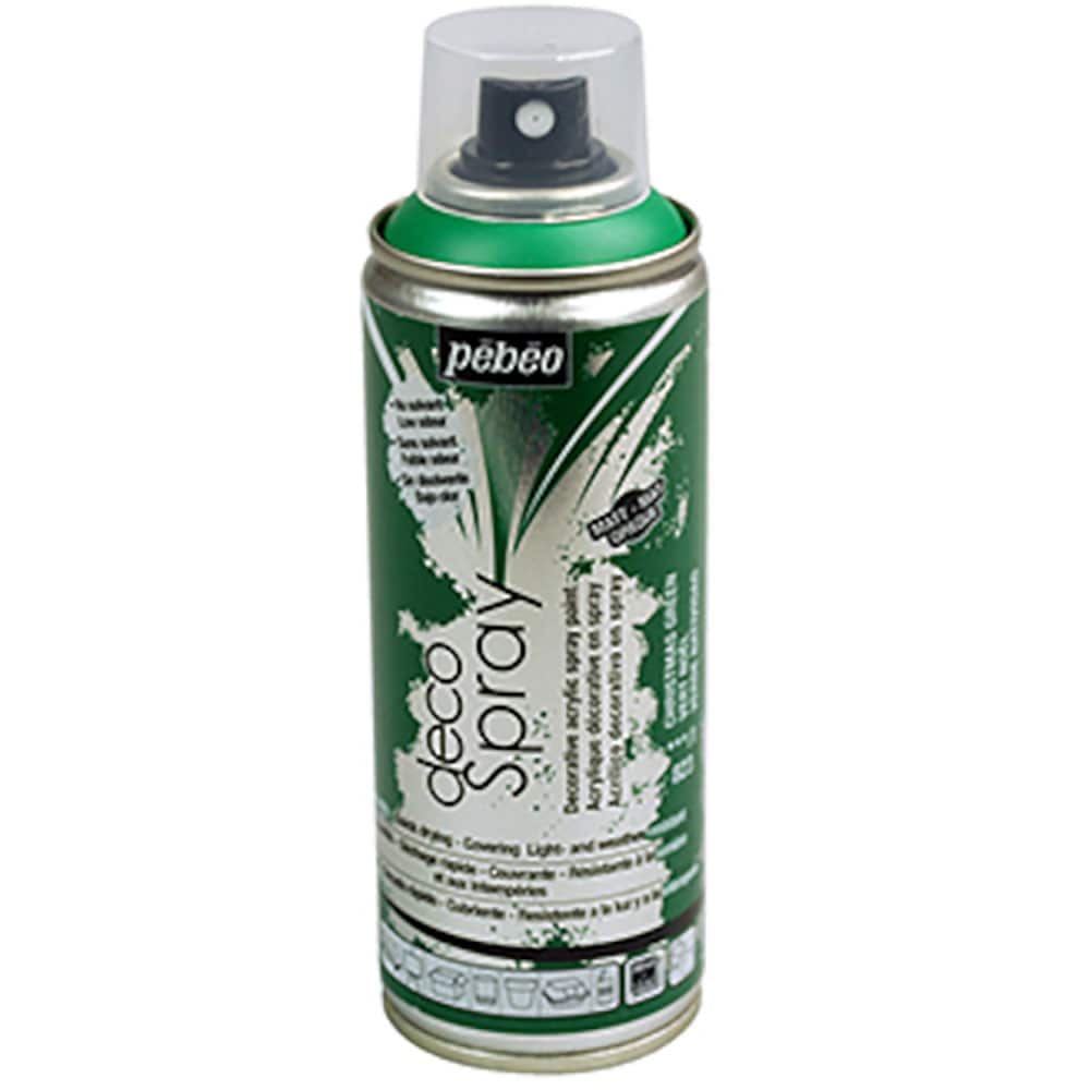 Ｐｅｂｅｏ　デコスプレー２００ｍｌ　マット色　クリスマスグリーン　９３８２３＿