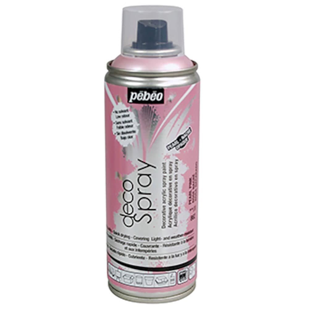 Ｐｅｂｅｏ　デコスプレー　２００ｍｌパール色　ピンクパール　９３８６２＿