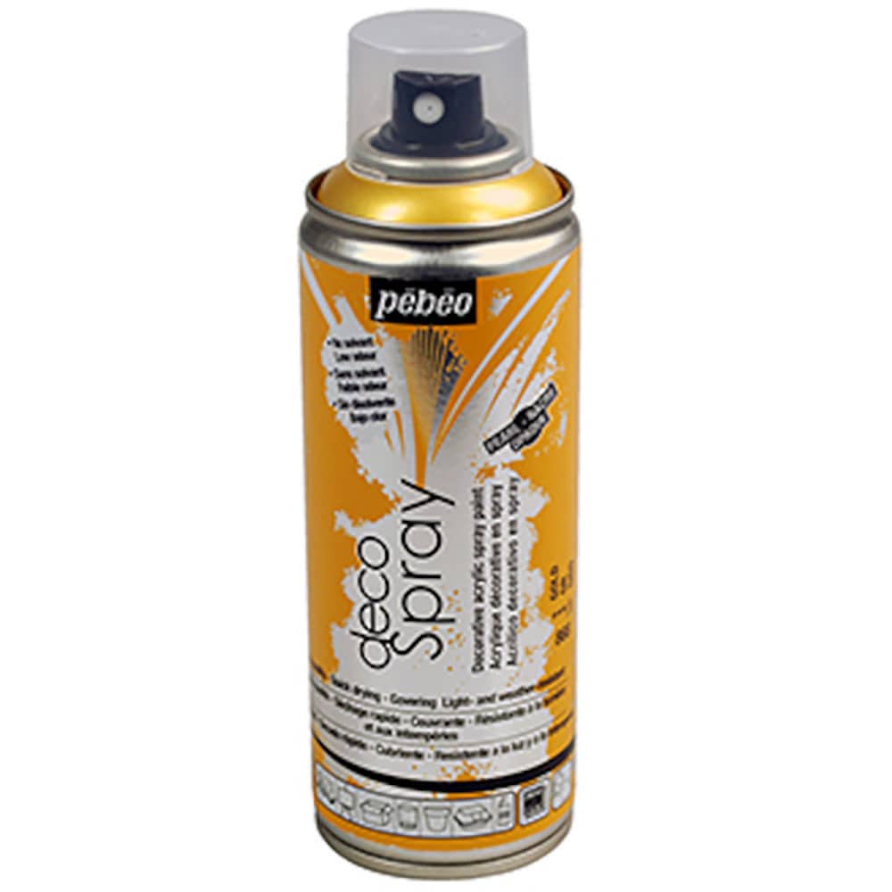 Ｐｅｂｅｏ　デコスプレー　２００ｍｌパール色　ゴールド　９３８６８＿