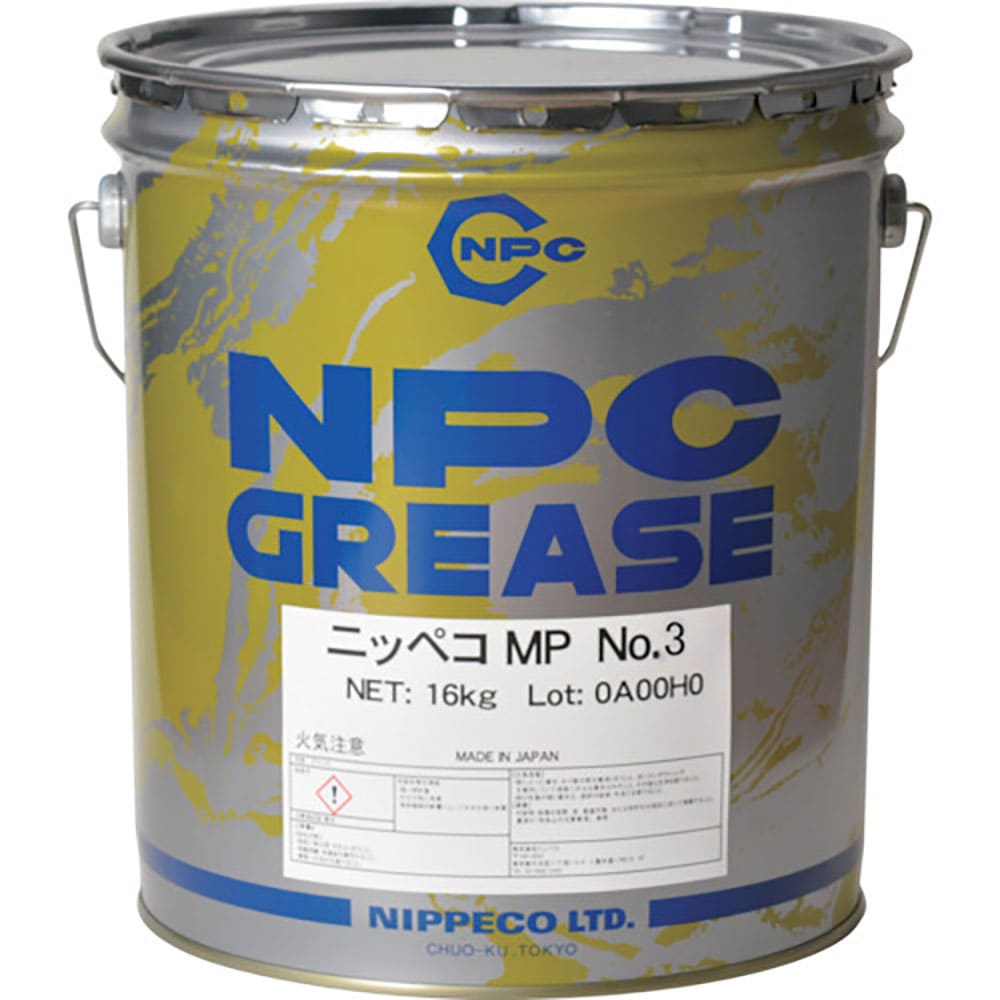 ＮＩＰＰＥＣＯ　リチウム万能グリース　ニッペコＭＰ　Ｎｏ．３　１６ＫＧ　１０００３０７１＿