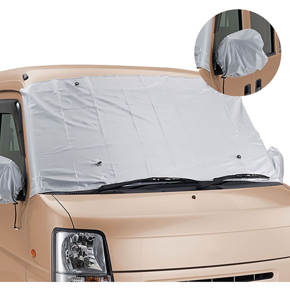 アイメディア　クルマｄｅフロントカバー　軽自動車　１００７６１５＿