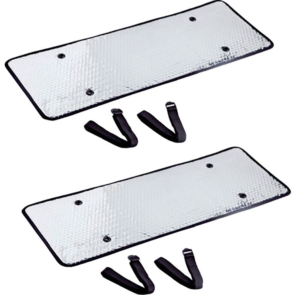 アイメディア　エアコン室外機遮熱パネル　ベルト固定タイプ　２個組　１００８４８２＿