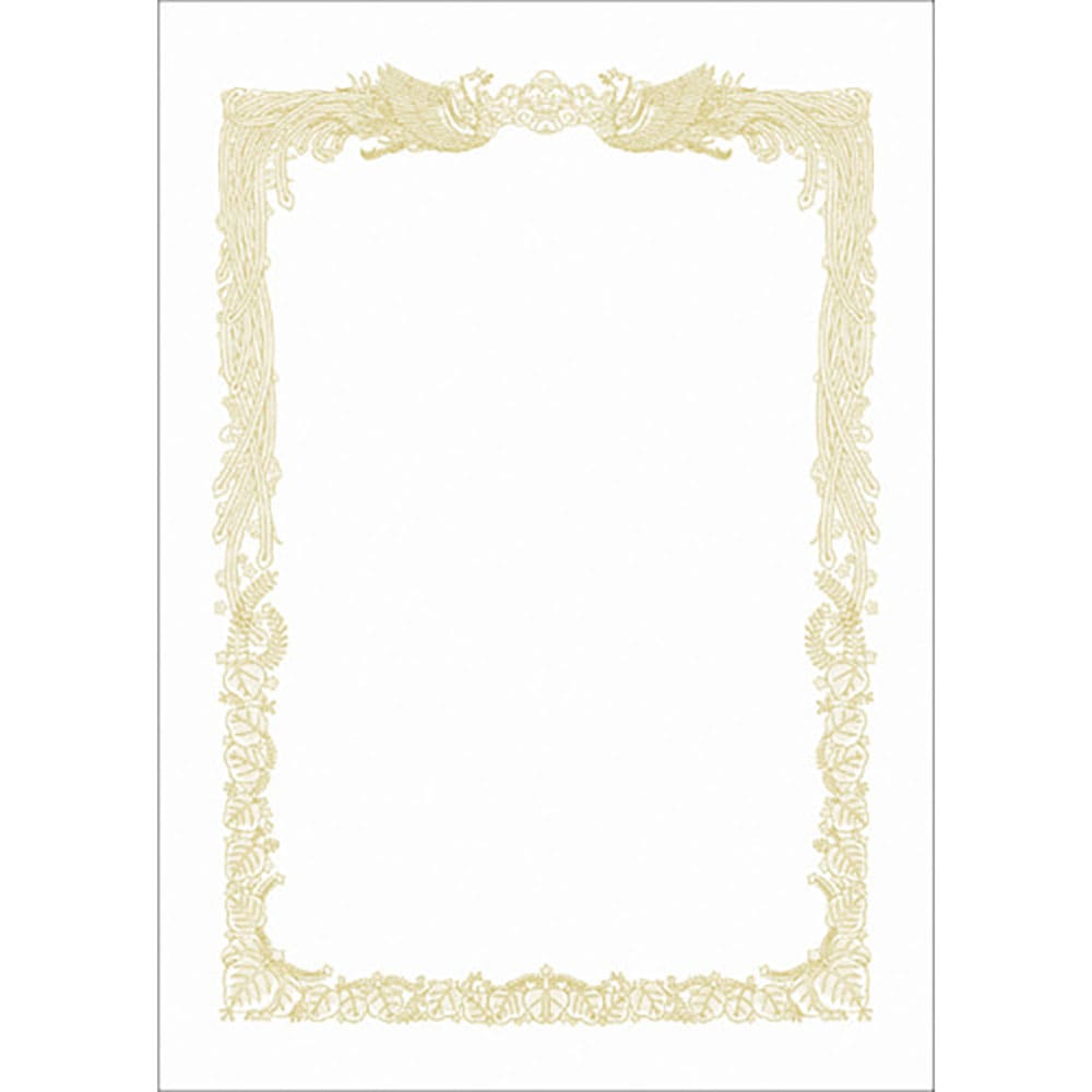 ササガワ　ＯＡ賞状用紙　白　Ｂ５判横書用　１０－１１５１＿