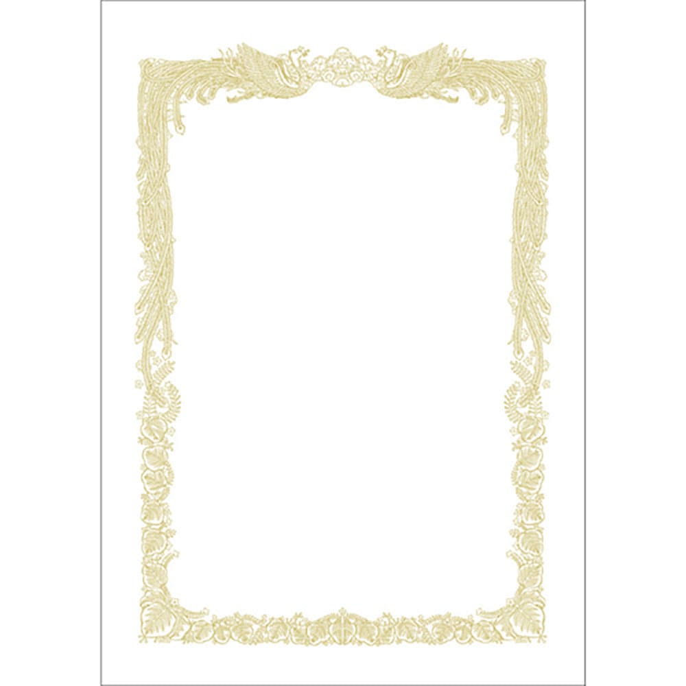 ササガワ　ＯＡ賞状用紙　白　Ｂ４判横書用　１０－１１７１＿