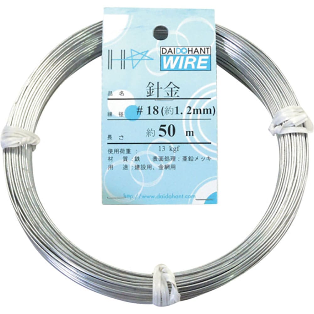 ＤＡＩＤОＨＡＮＴ　針金　＃１８×５０ｍ　１０１５５３０５＿