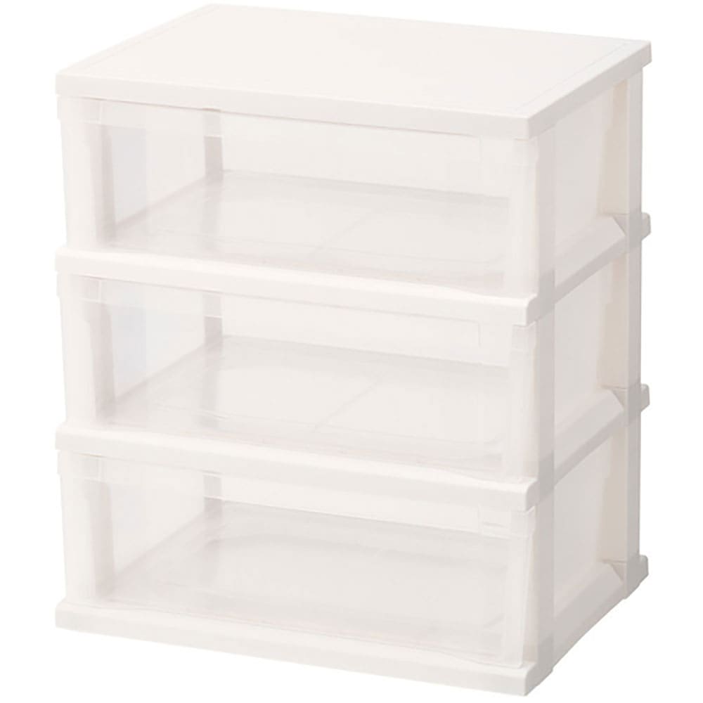 ＴＥＮＭＡ　ストッカーワイド組立式　３段　１１００１４７１２＿