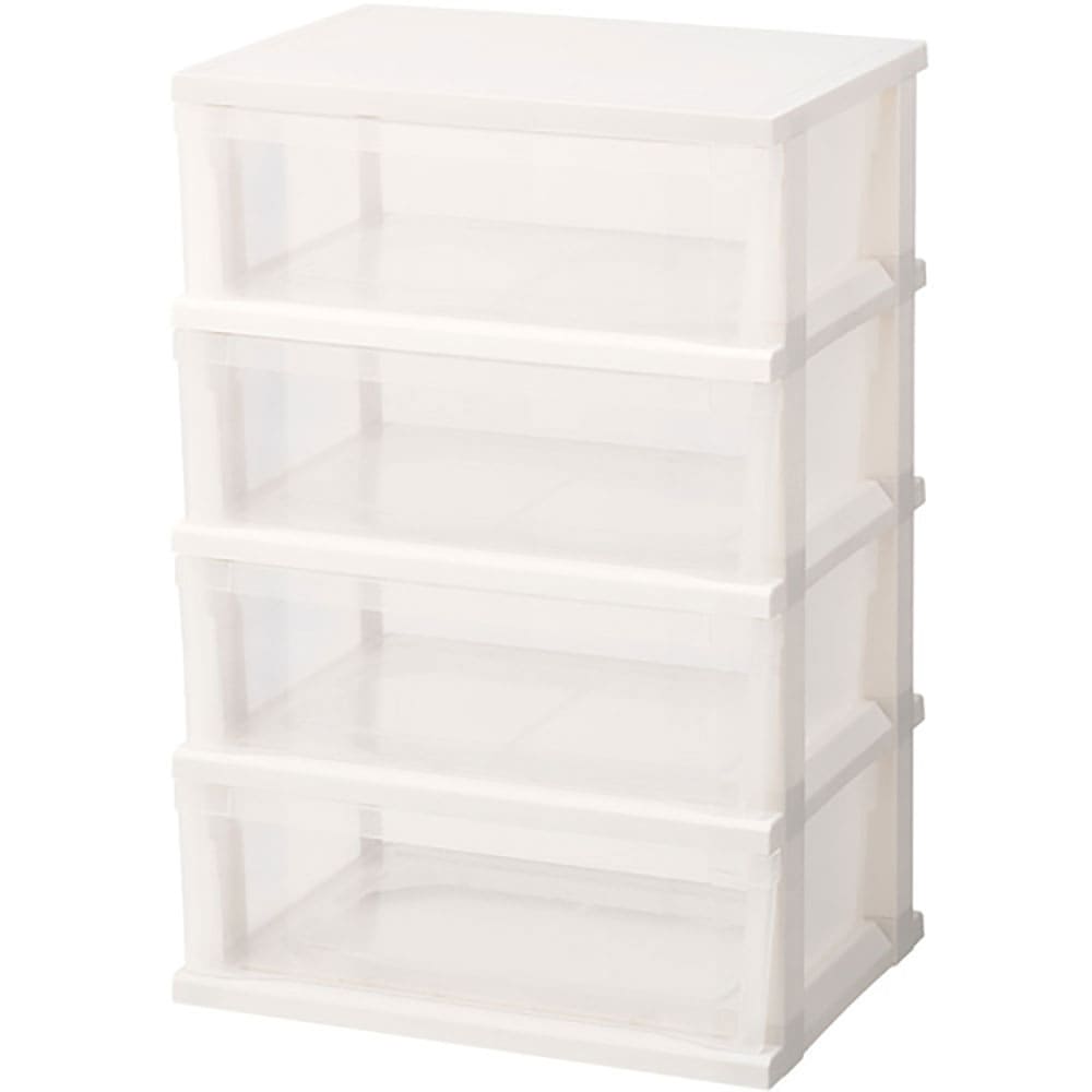 ＴＥＮＭＡ　ストッカーワイド組立式　４段　１１００１４７１３＿