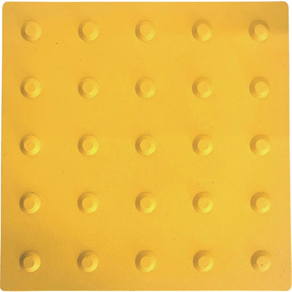 グリーンクロス　点字パネル（Ｐ）　警告（点）黄　３００×３００×ｔ８ｍｍ　１１１８０４０３０１＿