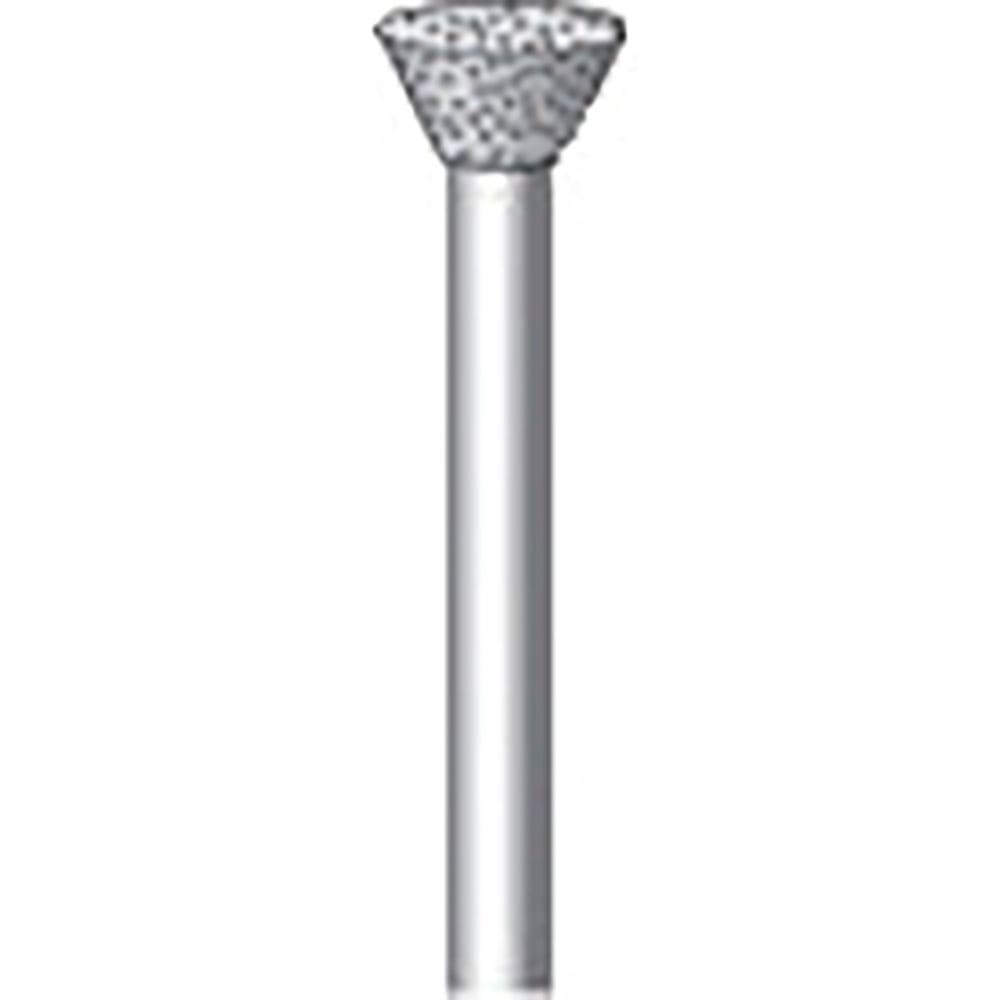 ナカニシ　電着ダイヤモンドバー　逆テーパー型　φ６×３×軸φ２．３４　＃１３０　１１４０５＿