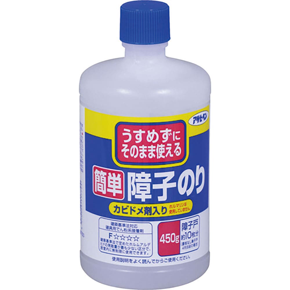 アサヒペン　簡単障子のり　４５０Ｇ　７５０　１１７７２４＿
