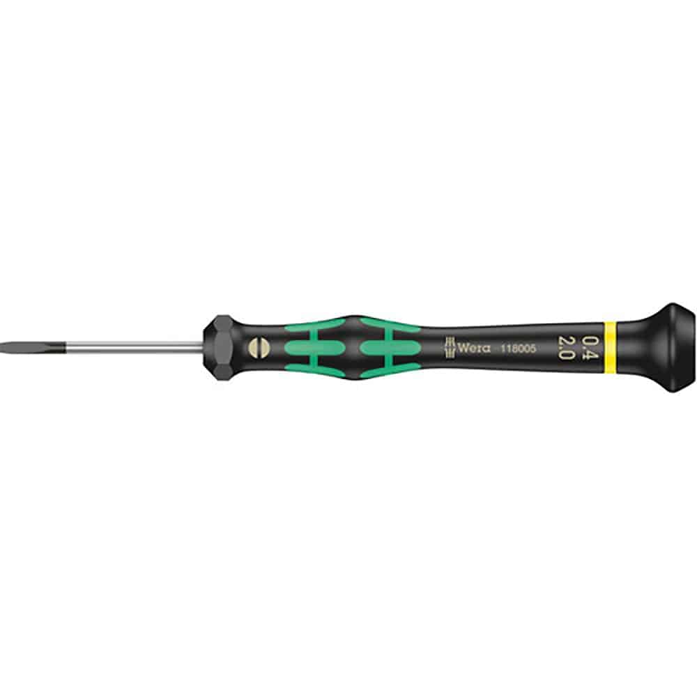 Ｗｅｒａ　２０３５　ミクロドライバー　－０．４０Ｘ２．０Ｘ４０　１１８００５＿
