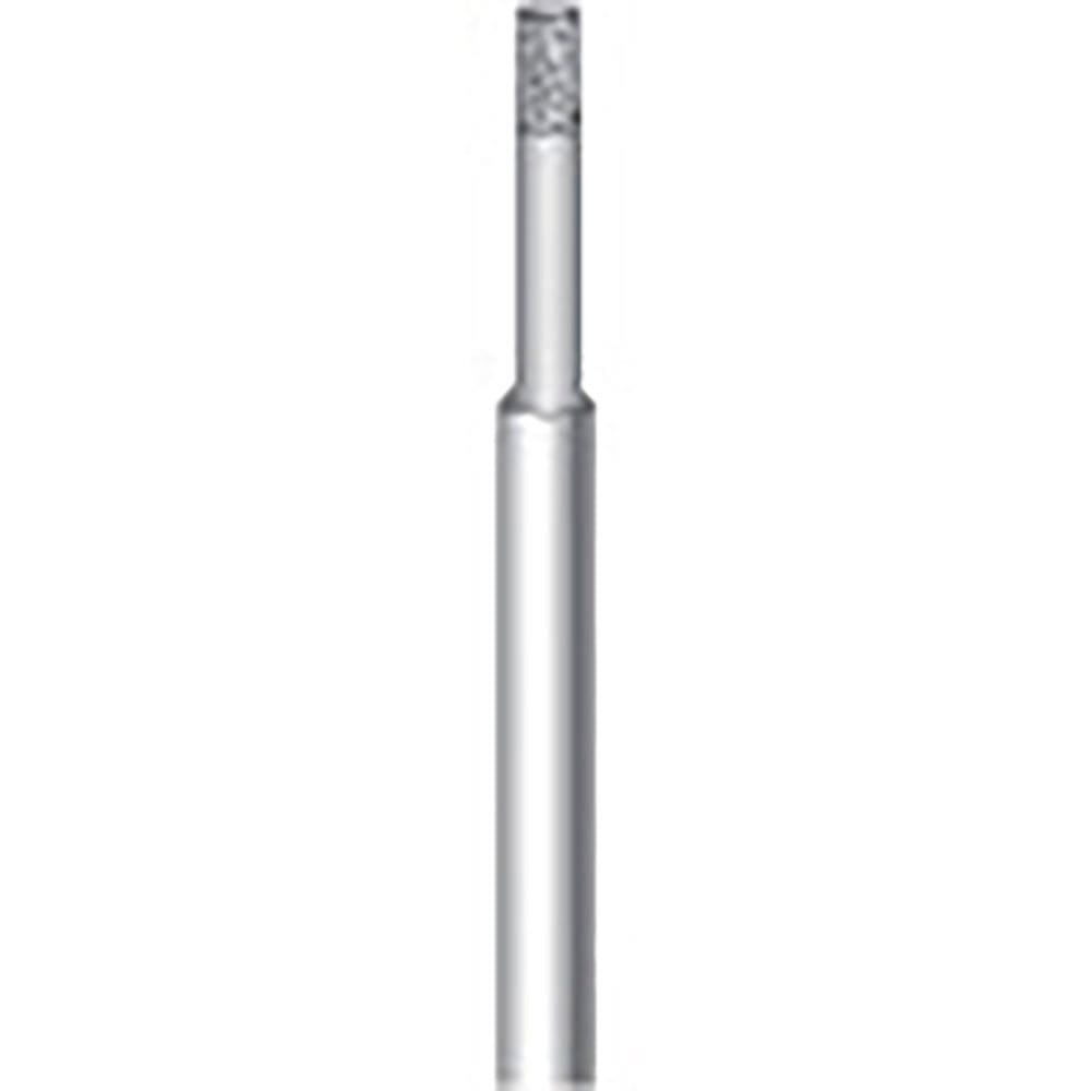 ナカニシ　超硬軸電着ダイヤモンドバー　円筒型　φ２×４×軸φ３　＃１００　１２２４３＿