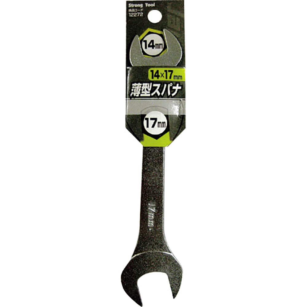 ストロングツール　薄型スパナ　１４×１７ｍｍ　１２２７２＿