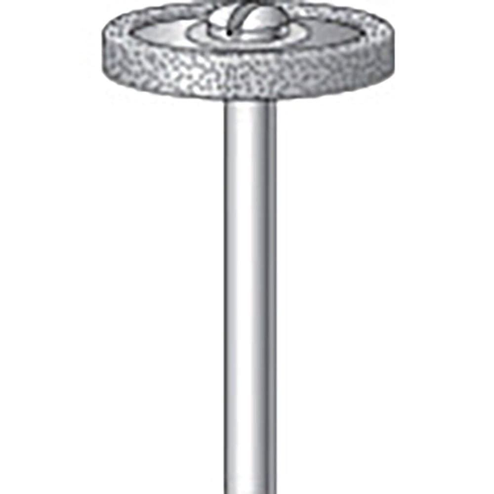 ナカニシ　電着ダイヤモンドバー　平型　φ１７．５×２．５×軸φ３　＃１００　１２３８３＿