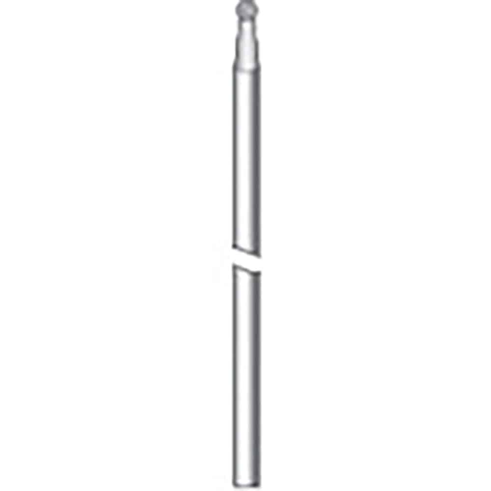 ナカニシ　電着ダイヤモンドバー　球型　φ２．５×軸φ３　＃１２０　１２７０５＿