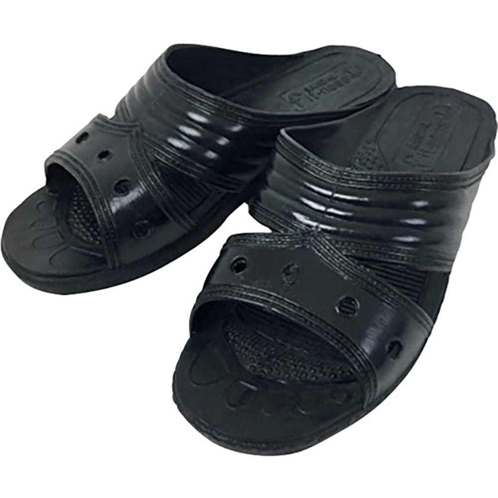 オーミケンシ　業務用フィッティングサンダル　Ｌサイズ　ブラック　１２８０００１９＿