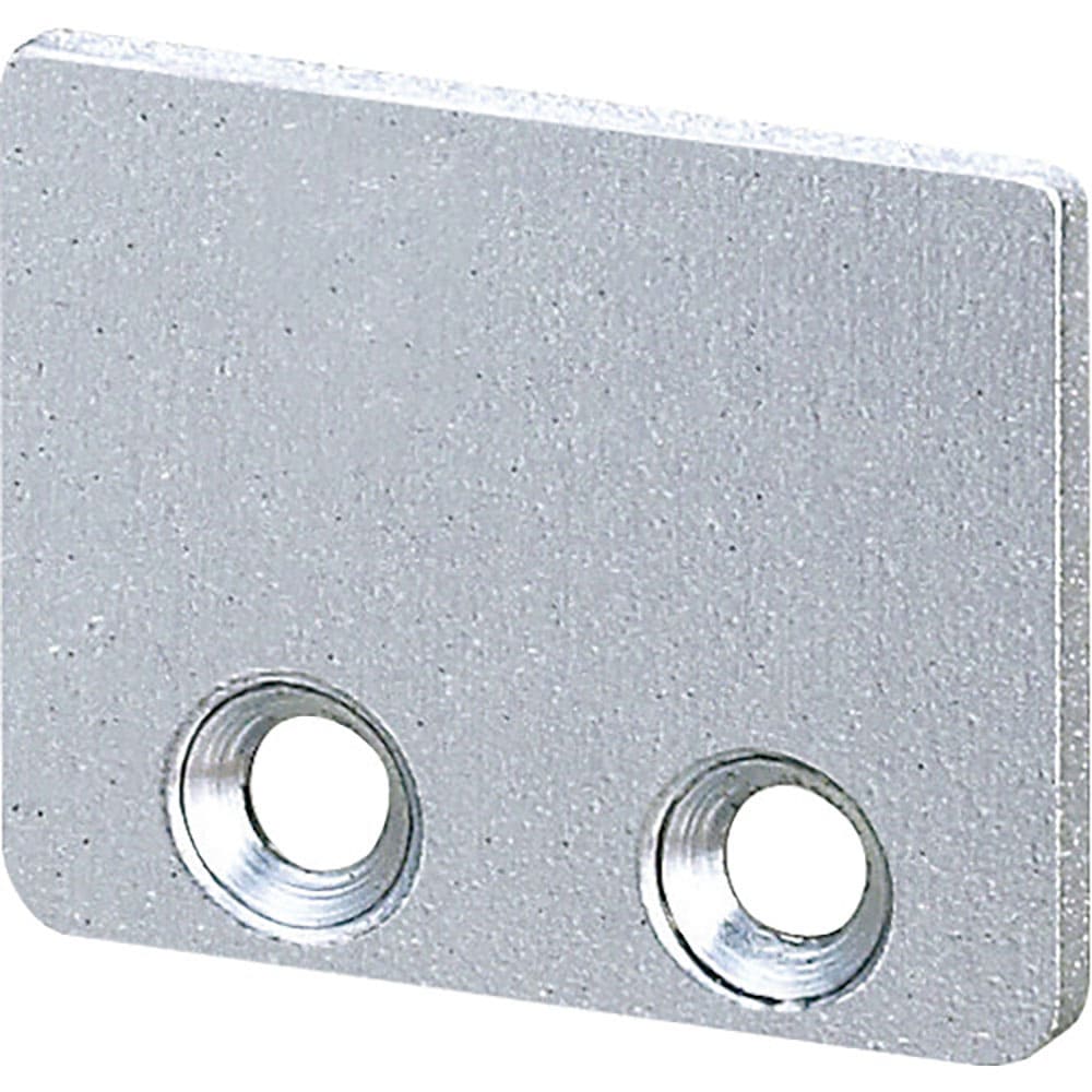 岡田　カーテンレール　Ｄ３０アルミキャッププレート　１２Ｔ３４＿