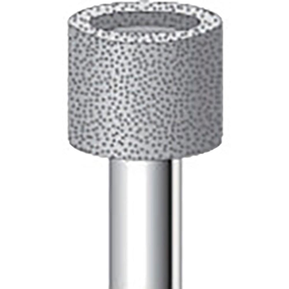 ナカニシ　電着ダイヤモンドバー　円筒型　φ１３×１０×軸φ６　＃１００　１３０２０＿