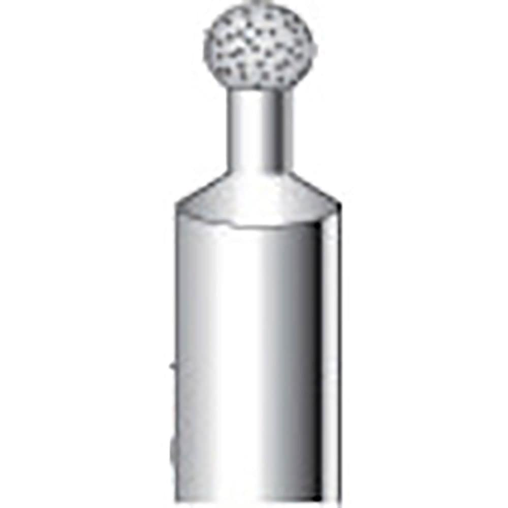 ナカニシ　電着ダイヤモンドバー　球型　φ４×軸φ６　＃１２０　１３２０１＿