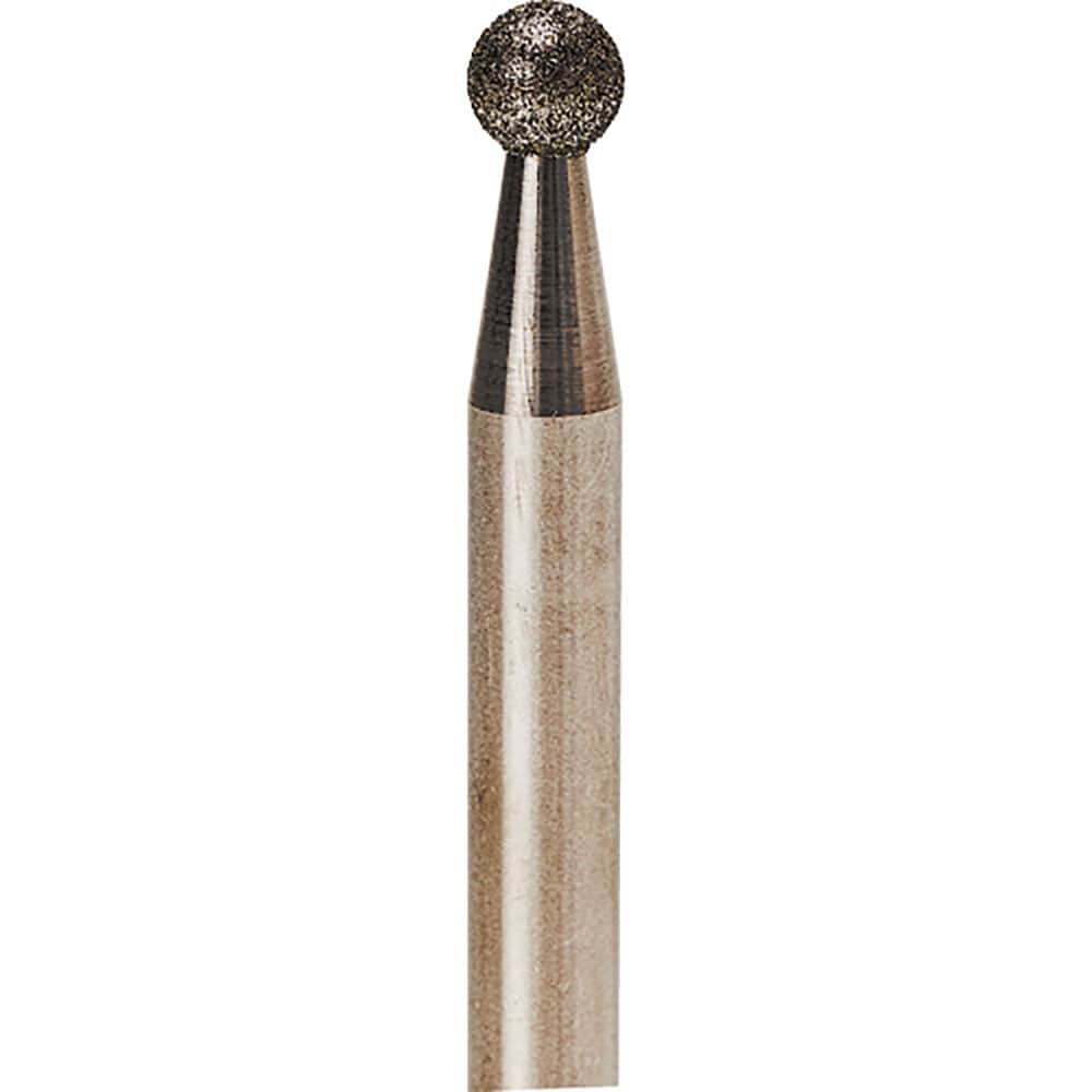 ナカニシ　電着ダイヤモンドバー　球型　φ６×軸φ６　＃１２０　１３２０２＿