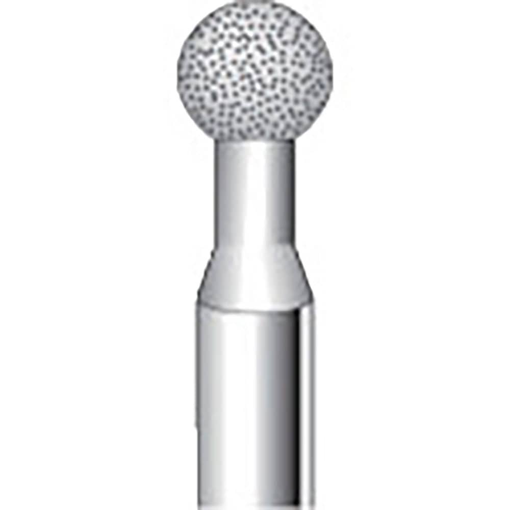 ナカニシ　電着ダイヤモンドバー　球型　φ８×軸φ６　＃１２０　１３２０３＿